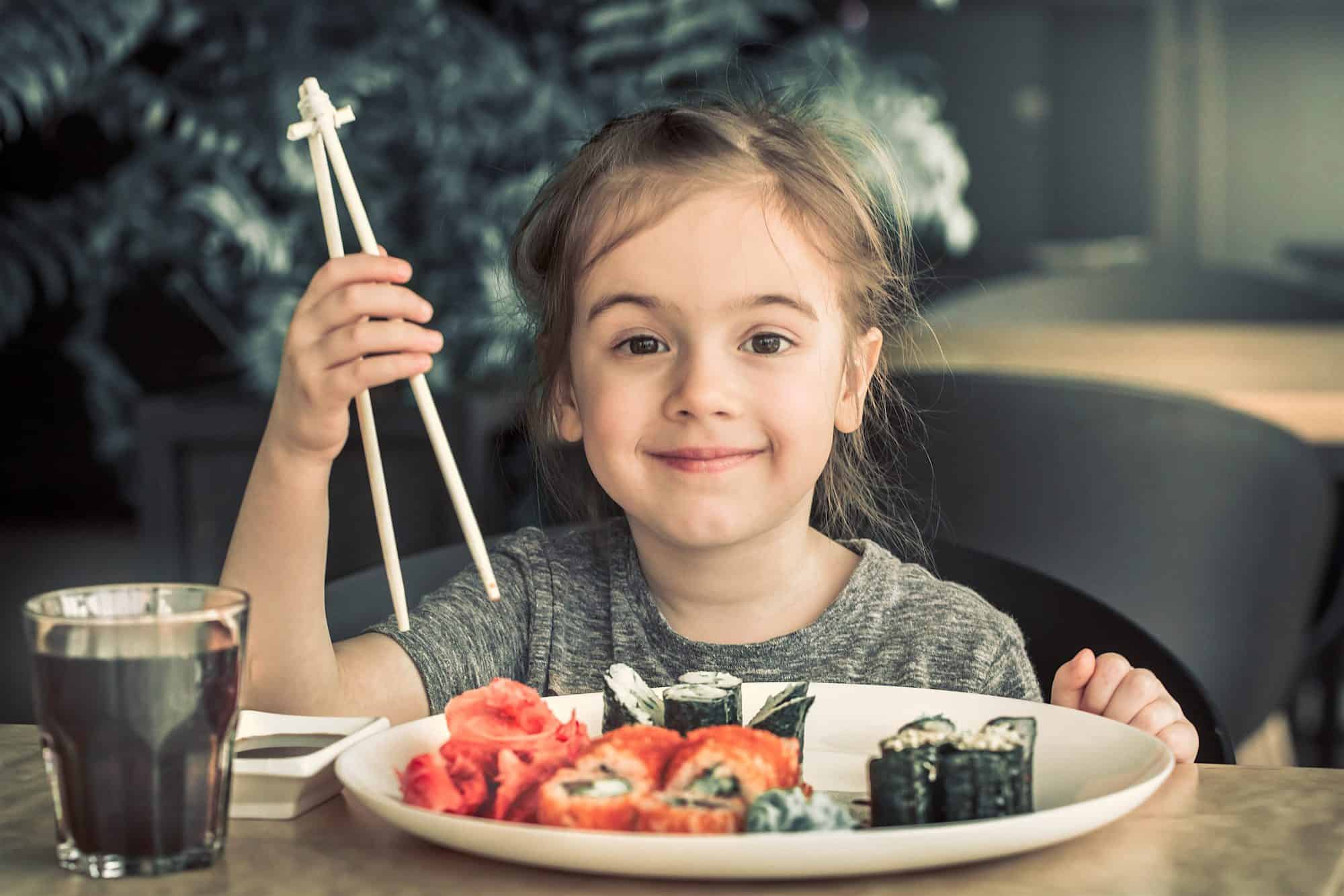 Recetas de sushi para niños